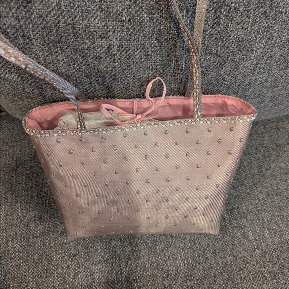 Moschino Vintage Pink Mesh Mini Shoulder Bag in Excellent Preloved Condition! - Picture 3 of 6